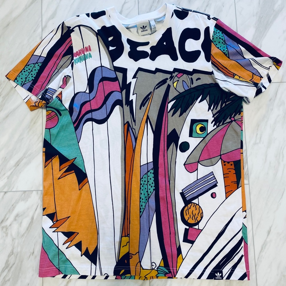 Adidas Originals Beach Vintage Style Shirt